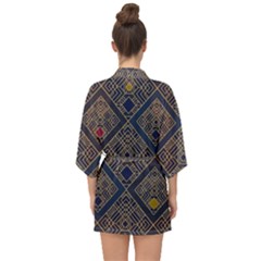 Half Sleeve Chiffon Kimono 