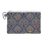 Pattern Seamless Antique Luxury Canvas Cosmetic Bag (Large)