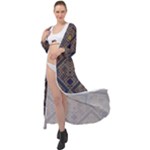 Pattern Seamless Antique Luxury Maxi Chiffon Beach Wrap