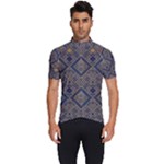 Pattern Seamless Antique Luxury Men s Short Sleeve Cycling Jersey