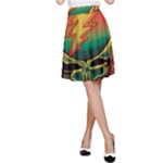 Grateful Steal Your Face Deadhead Hippie Logo Symbol A-Line Skirt