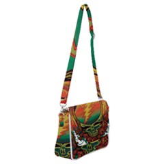 Shoulder Bag with Back Zipper 