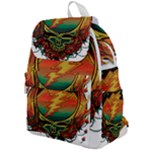 Grateful Steal Your Face Deadhead Hippie Logo Symbol Top Flap Backpack