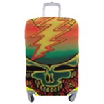 Grateful Steal Your Face Deadhead Hippie Logo Symbol Luggage Cover (Medium)