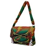 Grateful Steal Your Face Deadhead Hippie Logo Symbol Full Print Messenger Bag (S)