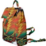 Grateful Steal Your Face Deadhead Hippie Logo Symbol Buckle Everyday Backpack