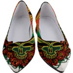 Grateful Steal Your Face Deadhead Hippie Logo Symbol Women s Block Heels 