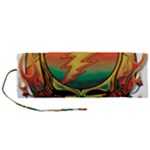 Grateful Steal Your Face Deadhead Hippie Logo Symbol Roll Up Canvas Pencil Holder (M)