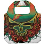 Grateful Steal Your Face Deadhead Hippie Logo Symbol Foldable Grocery Recycle Bag