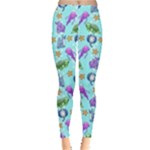 Sea Ocean Sealife Turtle Jellyfish Everyday Leggings 