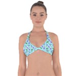 Sea Ocean Sealife Turtle Jellyfish Halter Neck Bikini Top