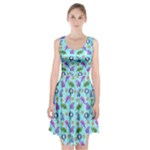 Sea Ocean Sealife Turtle Jellyfish Racerback Midi Dress