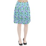 Sea Ocean Sealife Turtle Jellyfish Pleated Skirt