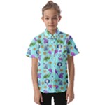 Sea Ocean Sealife Turtle Jellyfish Kids  Short Sleeve Shirt