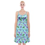 Sea Ocean Sealife Turtle Jellyfish Spaghetti Strap Velvet Dress