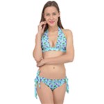 Sea Ocean Sealife Turtle Jellyfish Tie It Up Bikini Set