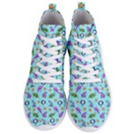 Sea Ocean Sealife Turtle Jellyfish Men s Lightweight High Top Sneakers