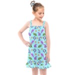 Sea Ocean Sealife Turtle Jellyfish Kids  Overall Dress