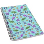 Sea Ocean Sealife Turtle Jellyfish 5.5  x 8.5  Notebook