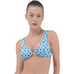 Sea Ocean Sealife Turtle Jellyfish Ring Detail Bikini Top