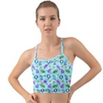 Sea Ocean Sealife Turtle Jellyfish Mini Tank Bikini Top