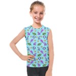 Sea Ocean Sealife Turtle Jellyfish Kids  Mesh Tank Top