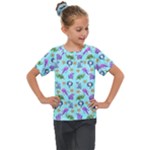 Sea Ocean Sealife Turtle Jellyfish Kids  Mesh Piece T-Shirt