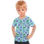 Sea Ocean Sealife Turtle Jellyfish Kids  Sports T-Shirt