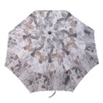 Cracked Marble Symphony Pattern Design Folding Umbrellas