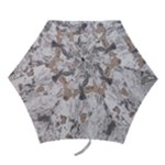 Cracked Marble Symphony Pattern Design Mini Folding Umbrellas