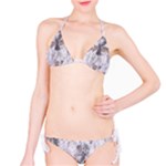 Cracked Marble Symphony Pattern Design Classic Bikini Set