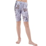 Cracked Marble Symphony Pattern Design Kids  Mid Length Swim Shorts