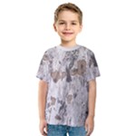 Cracked Marble Symphony Pattern Design Kids  Sport Mesh T-Shirt