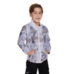 Cracked Marble Symphony Pattern Design Kids  Windbreaker