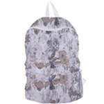 Cracked Marble Symphony Pattern Design Foldable Lightweight Backpack