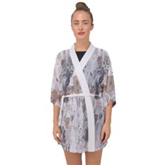 Half Sleeve Chiffon Kimono 