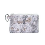 Cracked Marble Symphony Pattern Design Canvas Cosmetic Bag (Small)