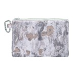 Cracked Marble Symphony Pattern Design Canvas Cosmetic Bag (Large)