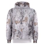 Cracked Marble Symphony Pattern Design Men s Overhead Hoodie