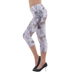 Lightweight Velour Capri Leggings  