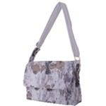 Cracked Marble Symphony Pattern Design Full Print Messenger Bag (S)