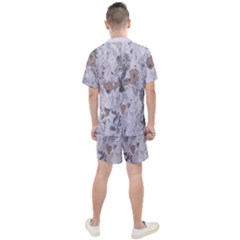 Men s Mesh T-Shirt and Shorts Set 