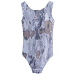 Cracked Marble Symphony Pattern Design Kids  Cut-Out Back One Piece Swimsuit