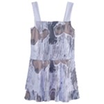 Cracked Marble Symphony Pattern Design Kids  Layered Skirt Swimsuit