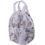 Cracked Marble Symphony Pattern Design Travel Backpack