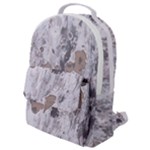 Cracked Marble Symphony Pattern Design Flap Pocket Backpack (Small)