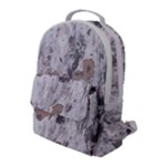 Cracked Marble Symphony Pattern Design Flap Pocket Backpack (Large)