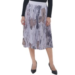 Classic Velour Midi Skirt  