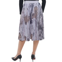 Classic Velour Midi Skirt  