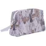 Cracked Marble Symphony Pattern Design Wristlet Pouch Bag (Large)